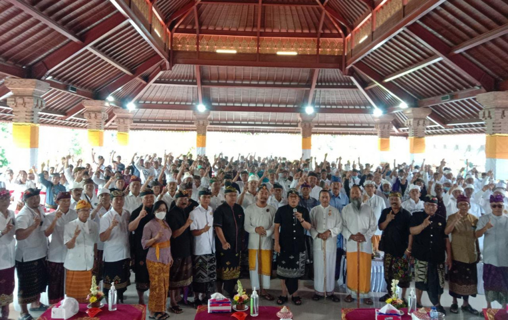 Antusias Semeton Pasek Ikuti Lokasabha Alit MGPSSR Kecamatan Kuta Utara di Desa Dalung